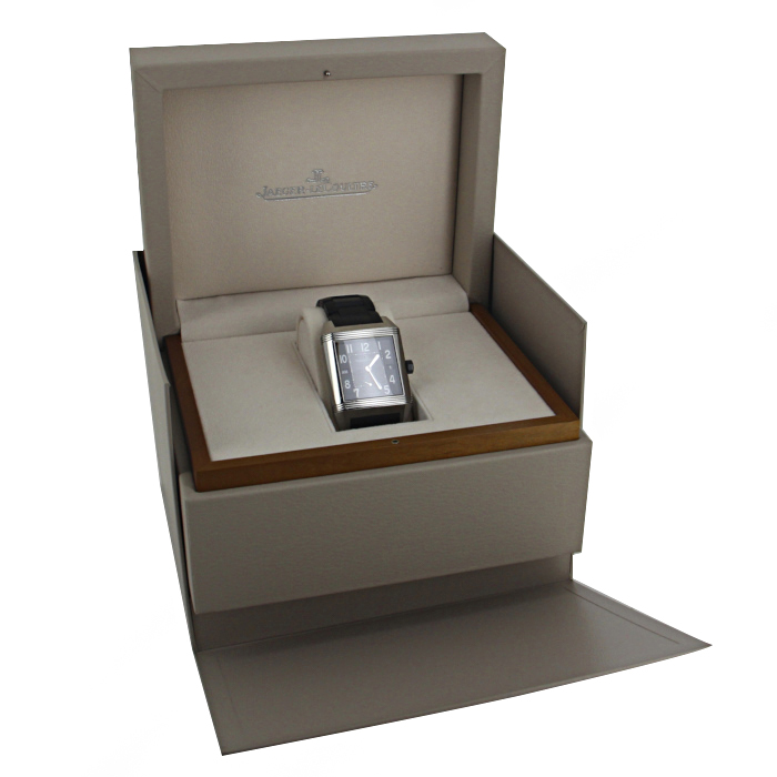 Jaeger Lecoultre Reverso-Squadra watch in stainless steel Ref:  230877 Circa  2007