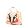 Fendi 2 Jours handbag in varnished pink leather - 00pp thumbnail