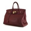Hermes Birkin 40 cm handbag in burgundy togo leather - 00pp thumbnail