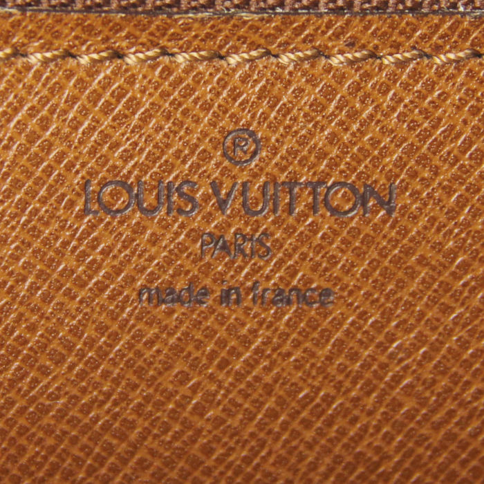 Porte-documents Louis Vuitton Ambassadeur en cuir épi marron - Detail D3
