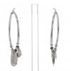 Dior Coeurs Légers earrings in white gold and diamonds - 360 thumbnail