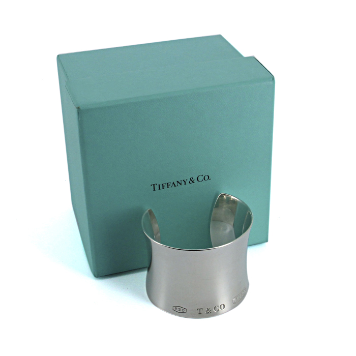 Brazalete Tiffany & Co 1837 en plata - Detail D2