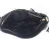 Gucci shoulder bag in black monogram leather - Detail D2 thumbnail