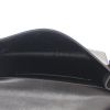 Bolsito de mano Yves Saint Laurent Chyc en cuero granulado negro - Detail D2 thumbnail