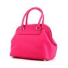 Fendi Selleria handbag in pink grained leather - 00pp thumbnail