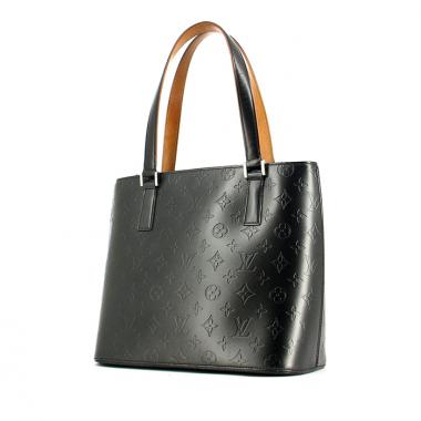 Louis Vuitton Stockton handbag in blue monogram leather