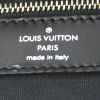 Sac bandoulière Louis Vuitton Viktor en cuir taiga noir et toile vert-foncé - Detail D3 thumbnail