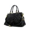 Louis Vuitton handbag in black monogram canvas and black leather - 00pp thumbnail
