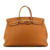 Hermes Birkin 40 cm handbag in gold togo leather - 360 thumbnail