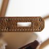 Hermes Birkin 40 cm handbag in gold togo leather - Detail D4 thumbnail