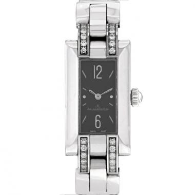 Orologio Jaeger Lecoultre Ideale in acciaio Ref :  460808 Circa  2000
