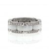 Chanel Ultra flexible medium model ring in white gold and ceramic - 360 thumbnail