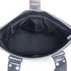 Dior handbag in black monogram canvas and black leather - Detail D2 thumbnail