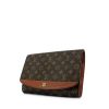 Bolsito de mano Louis Vuitton en lona Monogram marrón y cuero marrón - 00pp thumbnail