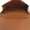 Bolsito de mano Louis Vuitton en lona Monogram marrón y cuero marrón - Detail D2 thumbnail