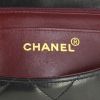 Sac à main Chanel Vintage en cuir matelassé noir - Detail D3 thumbnail