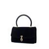 Hermes handbag in black suede - 00pp thumbnail