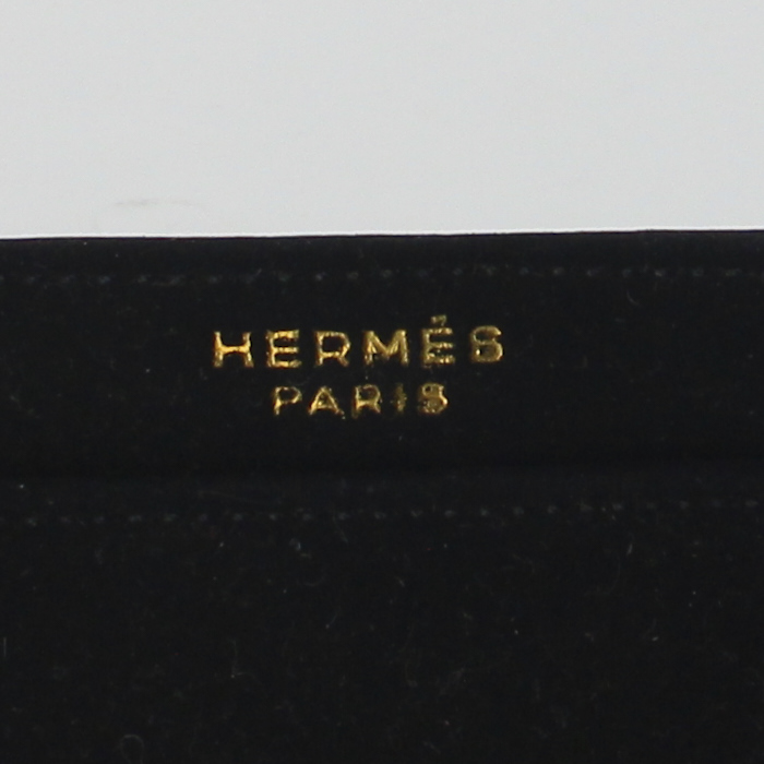 Borsa in camoscio nero - Detail D3