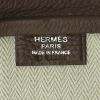 Bolso bandolera Hermes Hebdo en cuero marrón - Detail D4 thumbnail