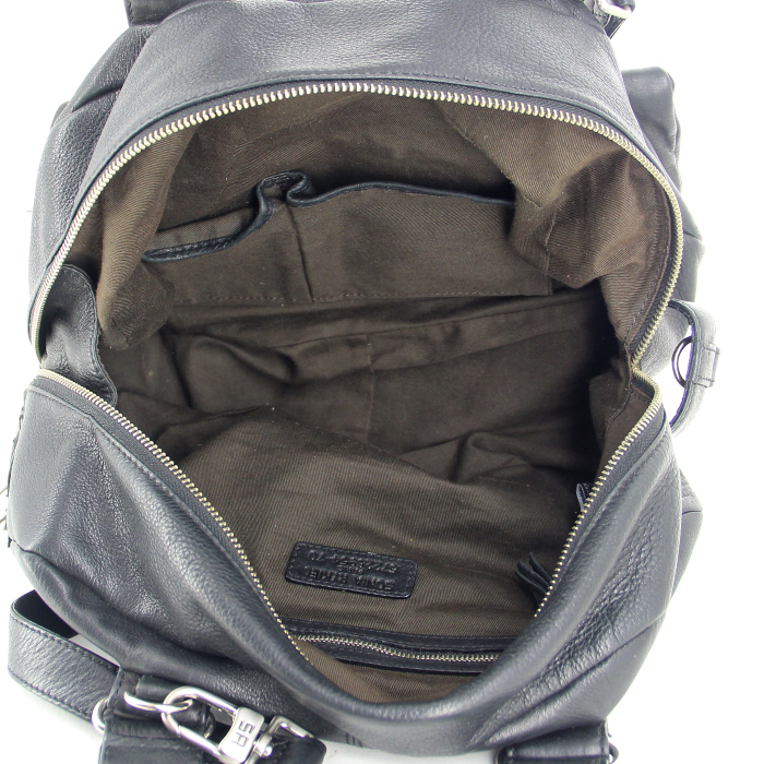 Borsa in pelle nera - Detail D3