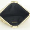 Miu Miu pouch in gold quilted leather - Detail D2 thumbnail