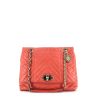 Lanvin Happy handbag in pink leather - 360 thumbnail