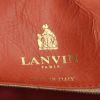 Borsa Lanvin Happy in pelle rosa con motivo a spina di pesce - Detail D3 thumbnail