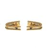 Vintage flexible 1960's pair of cufflinks in yellow gold - 00pp thumbnail