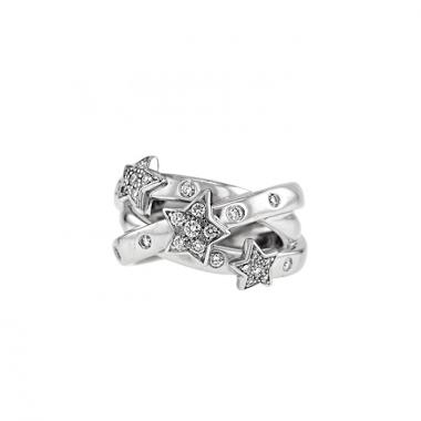 Anello Chanel Géode in oro bianco e diamanti