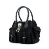 Dior handbag in monogram canvas and black leather - 00pp thumbnail