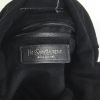 Bolso de mano Saint Laurent en ante negro - Detail D3 thumbnail