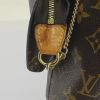 Sac cabas Louis Vuitton Bucket grand modèle en toile monogram marron et cuir naturel - Detail D4 thumbnail