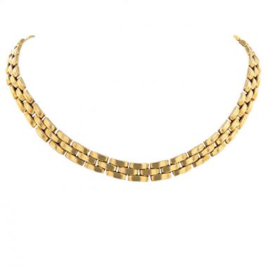 Collar Cartier Maillon Panthère en oro amarillo