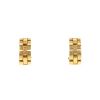 Cartier Maillon Panthère earrings for non pierced ears in yellow gold - 00pp thumbnail