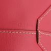 Sac cabas Hermes Double Sens moyen modèle en veau Sikkim rose et rouge - Detail D4 thumbnail