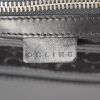 Shopping bag Celine Boogie in camoscio monogram e pelle nera - Detail D3 thumbnail