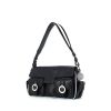 Givenchy handbag in black leather and white leather - 00pp thumbnail