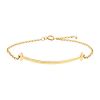 Tiffany & Co Smile T bracelet in pink gold - 00pp thumbnail