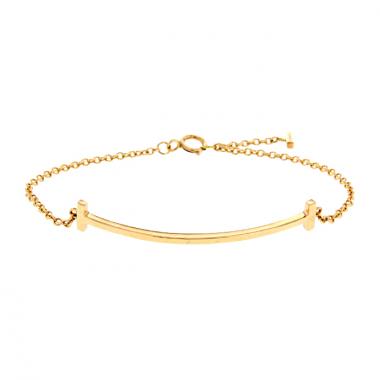 Bracciale Tiffany 
Co Smile T in oro rosa Bracciale Tiffany 
Co Smile T in oro rosa