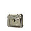 Bulgari Forever small model handbag in silver patent leather - 00pp thumbnail