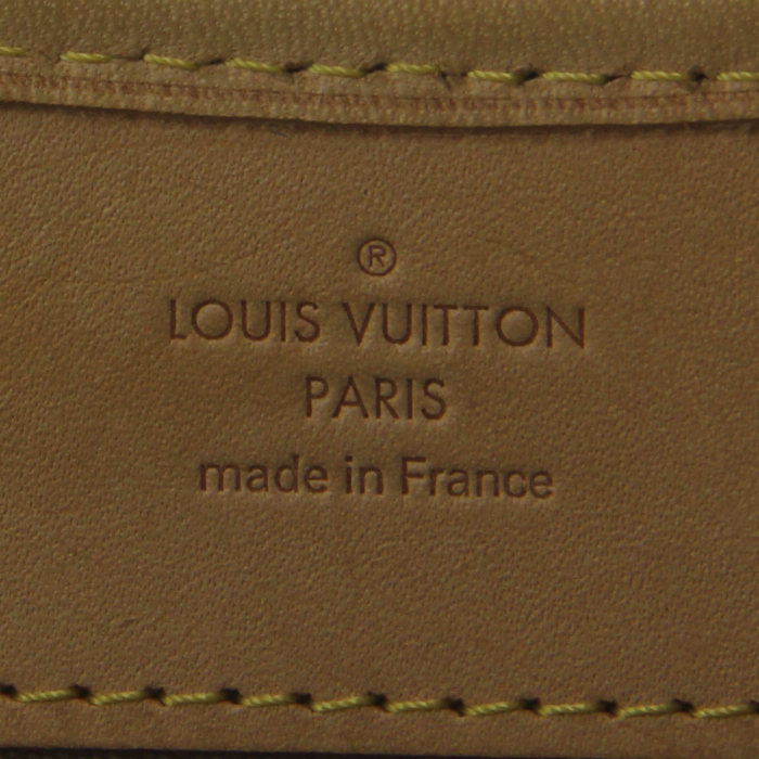 Borsa Louis Vuitton in tela monogram e pelle naturale - Detail D3