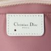 Dior handbag in varnished pink and white monogram canvas - Detail D3 thumbnail