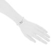 Bracciale Cartier Juste un clou in oro bianco - Detail D1 thumbnail