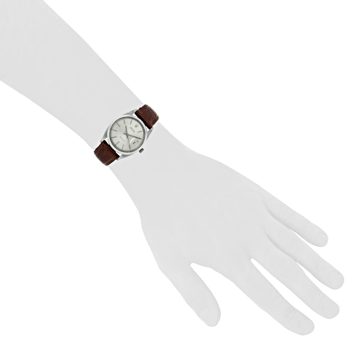 Rolex Oyster Date Precision watch in stainless steel Ref:  6694  Circa  1966 - Detail D1