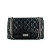 Bolso bandolera Chanel en cuero acolchado negro - 360 thumbnail