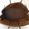 Hermes Birkin 35 cm handbag in brown box leather - Detail D2 thumbnail