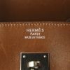 Sac à main Hermes Birkin 35 cm en cuir box marron-glacé - Detail D3 thumbnail