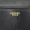 Sac à main Hermes Hermes Constance en cuir box bleu-marine - Detail D4 thumbnail