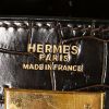 Borsa da spalla o a mano Hermes Kelly 32 cm in coccodrillo marino marrone - Detail D3 thumbnail