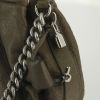 Celine handbag in taupe grained leather - Detail D4 thumbnail